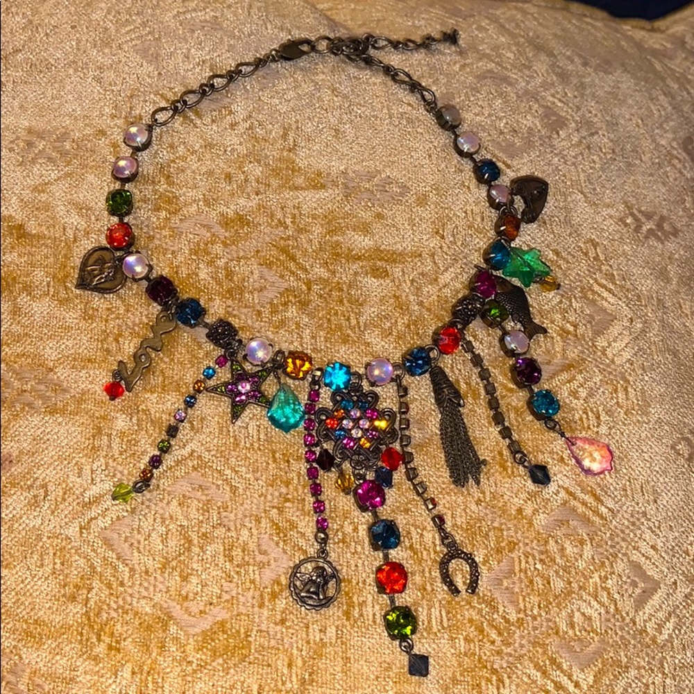 Vintage Twos Company Charm Necklace